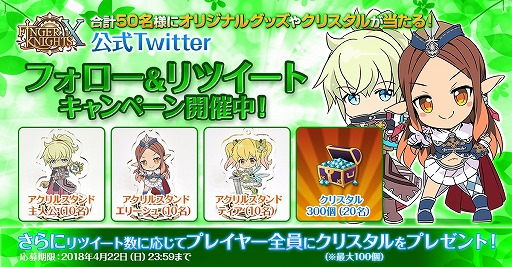 画像ギャラリー No.001のサムネイル画像 / 「フィンガーナイツクロス」,オリジナルグッズが当たるTwitterキャンペーンを開催
