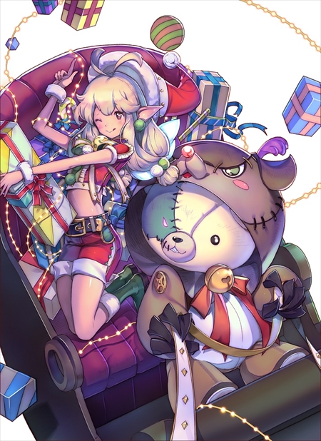 画像ギャラリー No.004のサムネイル画像 / 「フィンガーナイツクロス」,クリスマス限定騎士「ノエル」が登場