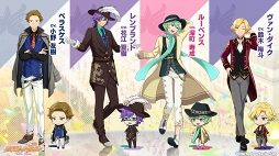 画像ギャラリー No.007のサムネイル画像 / 「パレパレ」,“バロック”に所属する4人のセクションイラストと新ボイスサンプルが公開