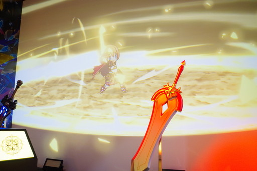 画像ギャラリー No.014のサムネイル画像 / 「プリコネフェス2023」にペコリーヌの等身大フィギュア登場。ミニゲームも充実した内覧会レポートをお届け