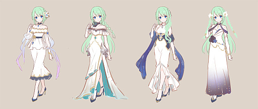 画像ギャラリー No.003のサムネイル画像 / チカの衣装デザイン案を独占公開。「プリコネフェス2025」は2025年2月8日,9日にオンライン開催。描き下ろし衣装のKVや出演キャストが発表に