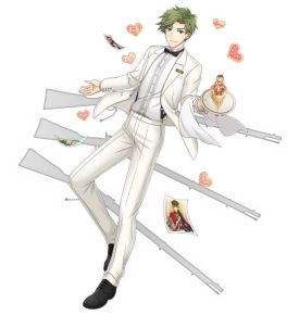 画像ギャラリー No.017のサムネイル画像 / 「千銃士」,イベント「高貴に働け! Salon de Noble」が2月1日にスタート