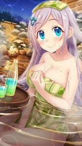 画像ギャラリー No.005のサムネイル画像 / 「ぱすてるメモリーズ」,新ガチャ「湯けむりの向こう側へ…冬の桃源郷 温泉ガチャ」が開催