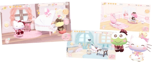 画像ギャラリー No.003のサムネイル画像 / 「トモトル 〜ハローキティとハピネスライフ〜」の公式サイトがオープン。配信は2018年冬を予定