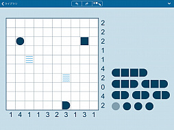 画像ギャラリー No.002のサムネイル画像 / 「コンセプティス 海戦パズル」が配信開始。海戦ゲームのロジックパズル版