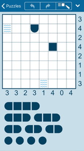 画像ギャラリー No.007のサムネイル画像 / 「コンセプティス 海戦パズル」が配信開始。海戦ゲームのロジックパズル版