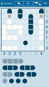 画像ギャラリー No.008のサムネイル画像 / 「コンセプティス 海戦パズル」が配信開始。海戦ゲームのロジックパズル版