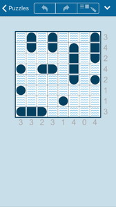 画像ギャラリー No.009のサムネイル画像 / 「コンセプティス 海戦パズル」が配信開始。海戦ゲームのロジックパズル版