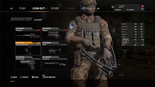 Operation7 Revolution 8月31日に新武器 Tectical Delta Bow を実装