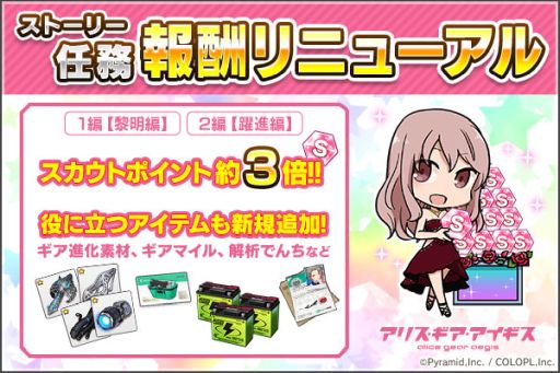 画像ギャラリー No.007のサムネイル画像 / 「アリス・ギア・アイギス」で11月30日から開催の「プロジェクト東京ドールズ」とのコラボで登場するプレイアブルキャラ3人が公開