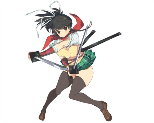 画像ギャラリー No.001のサムネイル画像 / 「閃乱カグラ Burst Re:Newal」,国立半蔵学院メンバーの描き下ろしキャラクターイラストを公開