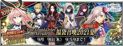 ���������꡼ No.011�Υ���ͥ������ / ��Fate/Grand Order Arcade�ס���Ư3��ǯ��ǰ�����ڡ����7��20����곫��