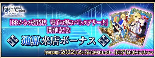 ���������꡼ No.026�Υ���ͥ������ / ��FGO Arcade�ס�2��3�����饤�٥�ȡ�BB����ξ��Ծ� �ŻҤγ��ΥХȥ륢�꡼�ʡɤ�����