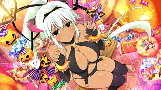 画像ギャラリー No.004のサムネイル画像 / 「シノビマスター 閃乱カグラ」,ハロウィン衣装の「芭蕉」&「夕焼」が登場