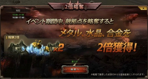 画像ギャラリー No.003のサムネイル画像 / 「カオティックスターゲート」,“略奪”で2倍の資源を獲得できるイベントが開催