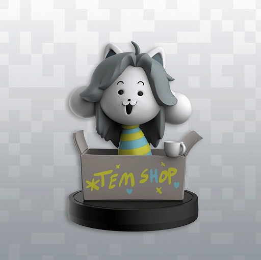 UNDERTALE」,キャラクターフィギュア「ちていのちっこいなかまたち