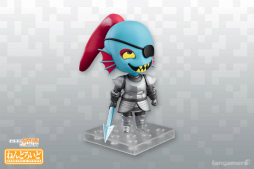画像ギャラリー No.004のサムネイル画像 / 「UNDERTALE」ねんどろいど アンダインが登場。高笑い顔&ヤリなどのオプションパーツ付きで予約受付中