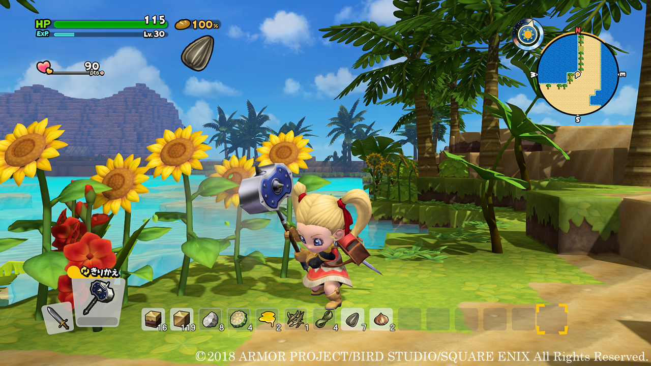 画像集 003 ドラゴンクエストビルダーズ2 モノづくりの素材集めに最適でマルチプレイで