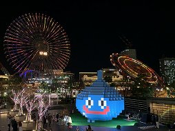 画像ギャラリー No.007のサムネイル画像 / 「ドラゴンクエストビルダーズ2」のイベント「夢のスライム巨大化プロジェクト」が12月24日まで開催中。ブロックでできた巨大スライムが展示