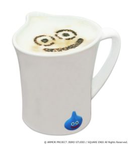 画像ギャラリー No.001のサムネイル画像 / スライムのラテアート用ステンシルシート付きのマグカップが発売決定。予約受付開始