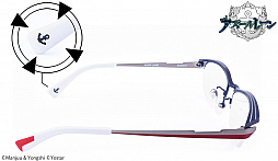 画像ギャラリー No.004のサムネイル画像 / 「アズールレーン」,コラボ眼鏡に「綾波」「グラーフ・ツェッペリン」「ロンドン」モデルが登場