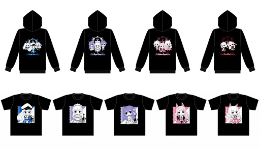 画像ギャラリー No.001のサムネイル画像 / 「アズールレーン」,パーカー&Tシャツを5月29日頃に発売予定