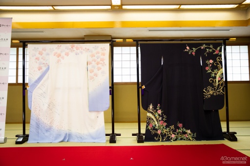 画像ギャラリー No.004のサムネイル画像 / 「アズールレーン」の加賀友禅コラボ第2弾が4月27日にスタート。赤城と三笠のコラボ着物が披露された発表会をレポート