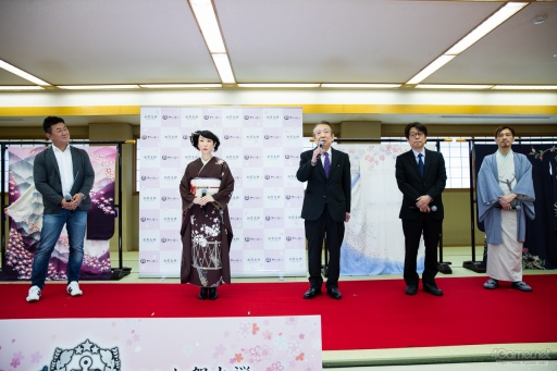 画像ギャラリー No.011のサムネイル画像 / 「アズールレーン」の加賀友禅コラボ第2弾が4月27日にスタート。赤城と三笠のコラボ着物が披露された発表会をレポート