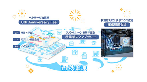 画像ギャラリー No.002のサムネイル画像 / 「アズレン」の6周年記念イベントは今週末開催。新たなキービジュアルや会場のフロアガイド,ブース情報などが明らかに