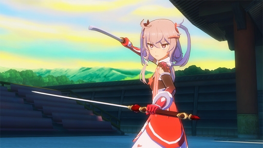 画像ギャラリー No.009のサムネイル画像 / 「刀使ノ巫女 刻みし一閃の燈火」,七之里呼吹&乃木園子が新たなコラボキャラとして登場