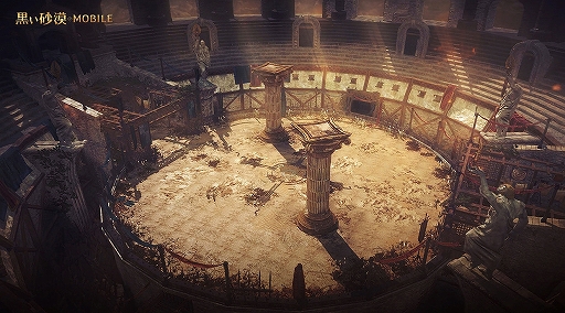 画像ギャラリー No.007のサムネイル画像 / 茫漠と広がる砂の海で“精製水”片手に寺院をめぐる旅が待つ。「黒い砂漠MOBILE」開発陣メールインタビュー