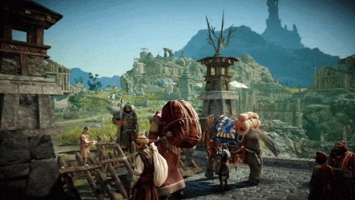 画像ギャラリー No.001のサムネイル画像 / 「黒い砂漠モバイル」に新地域・ドリガンが本日実装。期間限定衣装の再販売も