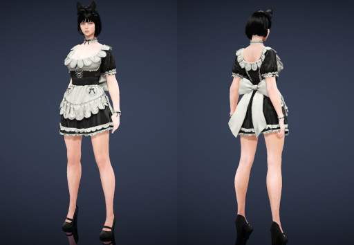 画像ギャラリー No.005のサムネイル画像 / 「黒い砂漠モバイル」,新クラス“ウサ”を実装。“メグ”の双子の妹