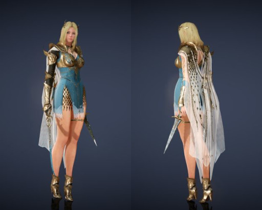 画像ギャラリー No.009のサムネイル画像 / 「黒い砂漠モバイル」,新クラス“ウサ”を実装。“メグ”の双子の妹