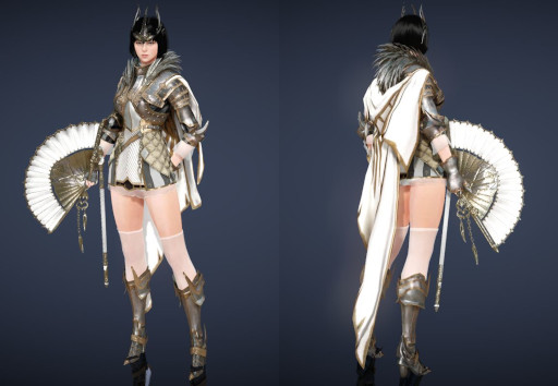 画像ギャラリー No.010のサムネイル画像 / 「黒い砂漠モバイル」,新クラス“ウサ”を実装。“メグ”の双子の妹