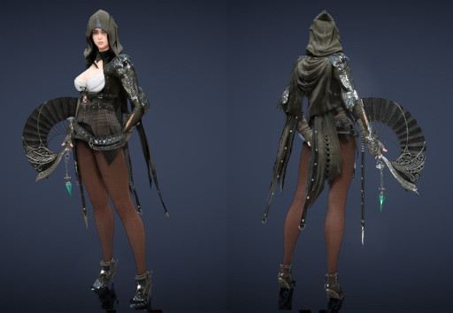 画像ギャラリー No.012のサムネイル画像 / 「黒い砂漠モバイル」,新クラス“ウサ”を実装。“メグ”の双子の妹