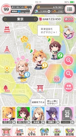 画像ギャラリー No.007のサムネイル画像 / 絆を深める位置情報RPG「温泉むすめ ゆのはなこれくしょん」の累計DL数が5万人を突破