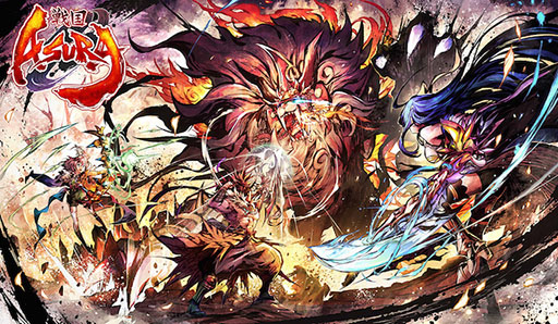 画像ギャラリー No.001のサムネイル画像 / 「戦国ASURA」の事前登録者数が80万人を突破。最大で宝玉9000個など豪華報酬のプレゼントが決定