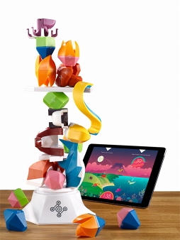 画像ギャラリー No.002のサムネイル画像 / モバイルデバイスとフィギュアを連動させたバランスゲーム「ビーストオブバランス」の国内販売がApple Storeで開始に