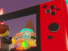 Nintendo Switch版「LEGO ワールド 目指せマスタービルダー」の予告トレイラーが公開に。レゴブロックで作られたSwitch本体が登場