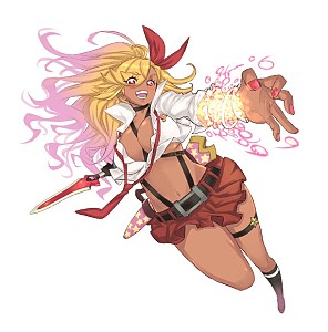 画像ギャラリー No.004のサムネイル画像 / 「全軍突撃ガールズ」と「ギャル騎士アンジェリカ」のコラボイベントが開催