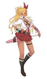 画像ギャラリー No.007のサムネイル画像 / 「全軍突撃ガールズ」と「ギャル騎士アンジェリカ」のコラボイベントが開催