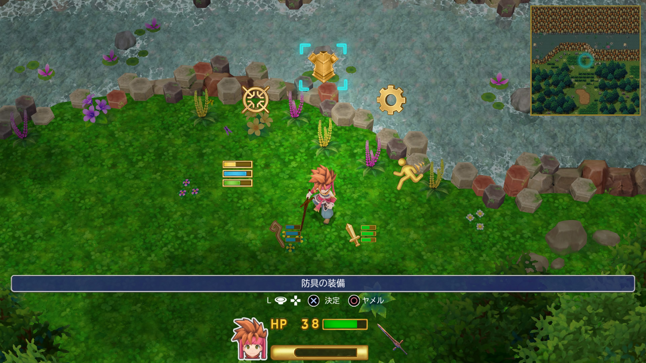 画像集 022 聖剣伝説2 Secret Of Mana の最新キャラクターイラストとスクリーン