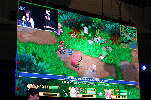 ���������꡼ No.019�Υ���ͥ������ / ��TGS 2017�ϡ���������2 SECRET of MANA�ץ��ڥ���륹�ơ������ݡ��ȡ� ����Υƥ����Ȥ䥷���ƥ�Ϥ��Τޤޤˡ�3D�ؤ����ޤ��Ѥ��