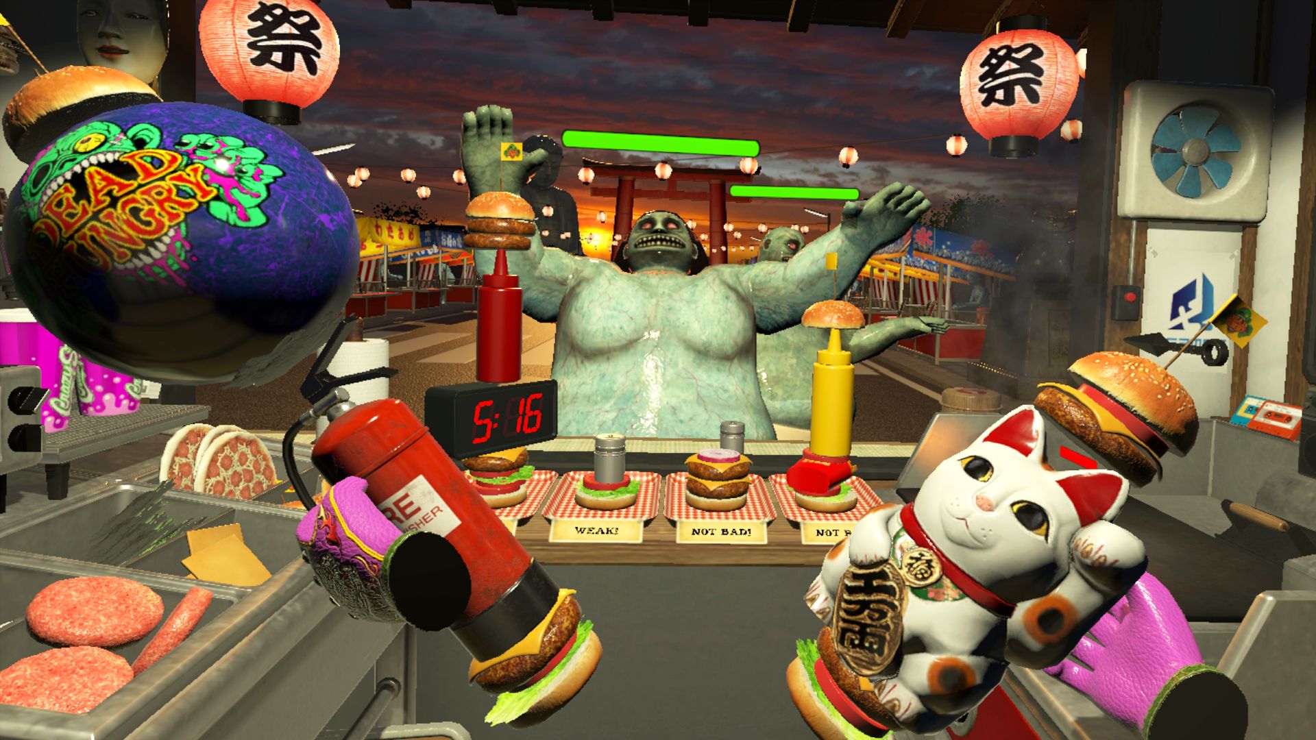 画像集 004 Vrゲーム初心者にもオススメ Ps Vr版 Dead Hungry でお腹