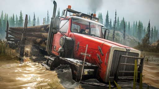 画像ギャラリー No.004のサムネイル画像 / “働く車”で泥んこ遊びするドライブシム「Spintires: MudRunner」。最新DLC「 American Wilds」が本日発売