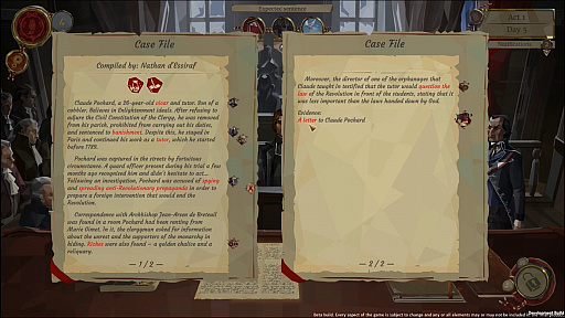 画像ギャラリー No.003のサムネイル画像 / フランス革命時の裁判官としてプレイする,「We. the Revolution」の最新トレイラー公開。発売は2019年3月21日に決定