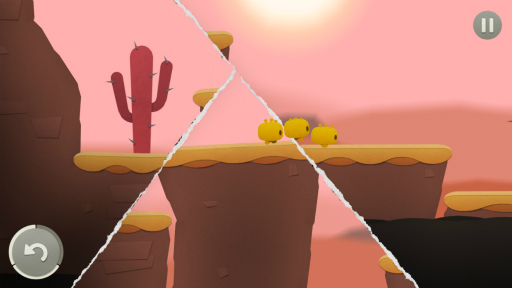 画像ギャラリー No.004のサムネイル画像 / 空間を切り取って合成しよう! スマホ向けパズル「Splitter Critters」を紹介する「(ほぼ)日刊スマホゲーム通信」第1511回