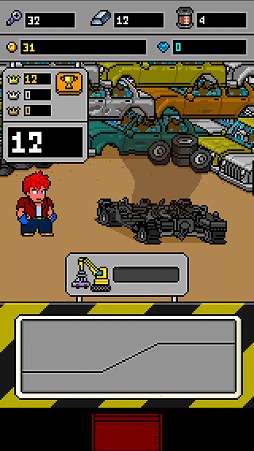 画像ギャラリー No.008のサムネイル画像 / P(パンチ)とK(キック)で敵をやっつけろ! iOS向けアクションゲーム「PPKP」を紹介する「(ほぼ)日刊スマホゲーム通信」第1512回