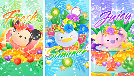 画像ギャラリー No.005のサムネイル画像 / 「ディズニー ツムツムランド」,フルーツギフトカードが抽選で当たる“ドリームトロピカルチャンス”を開催